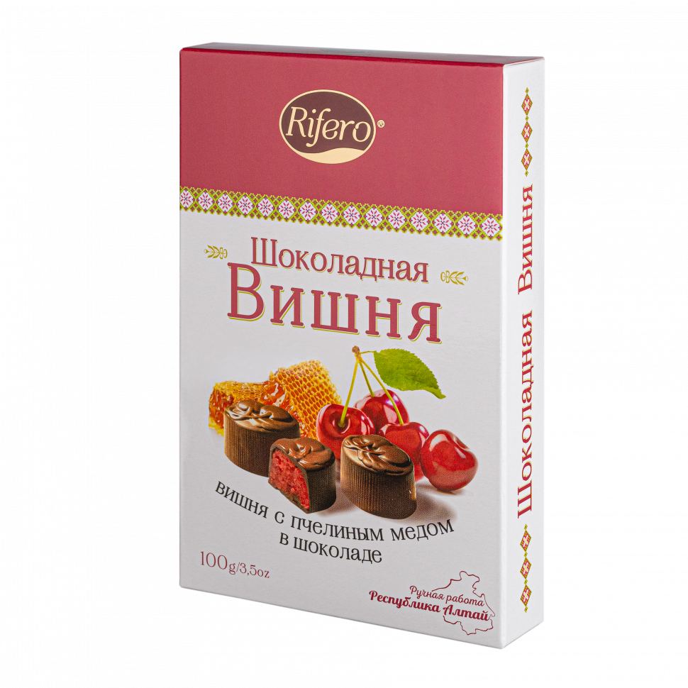  Риф и ко Конфеты "Шоколадная ВИШНЯ" 100г  в Дзержинском