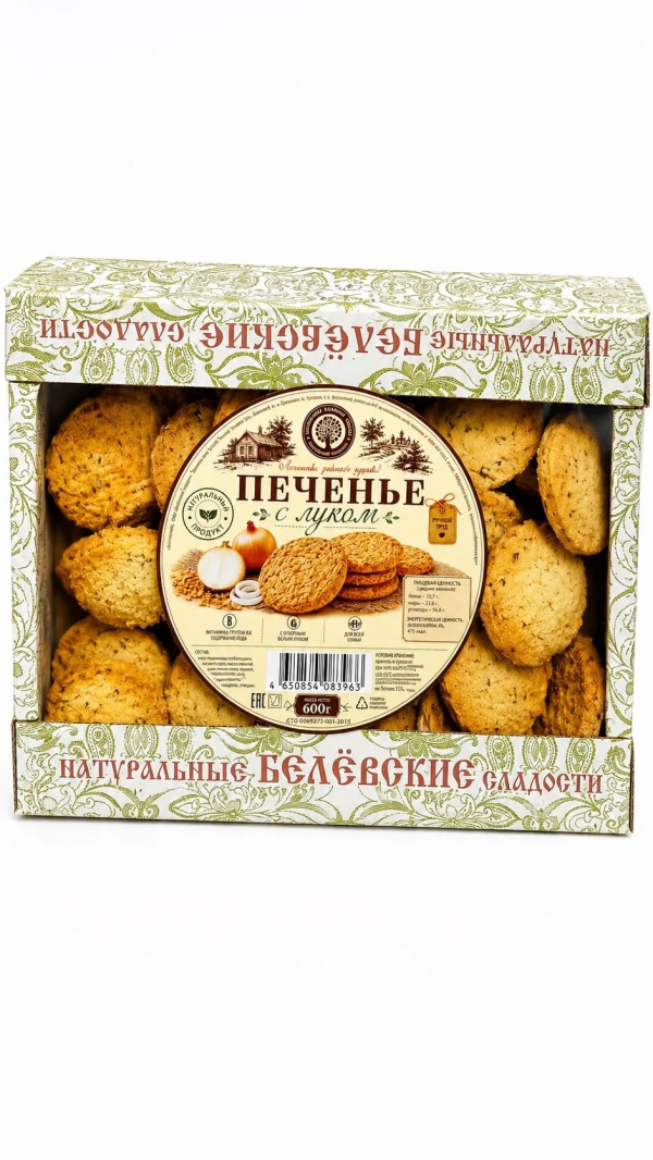 №1  Печенье с луком 600г в Дзержинском